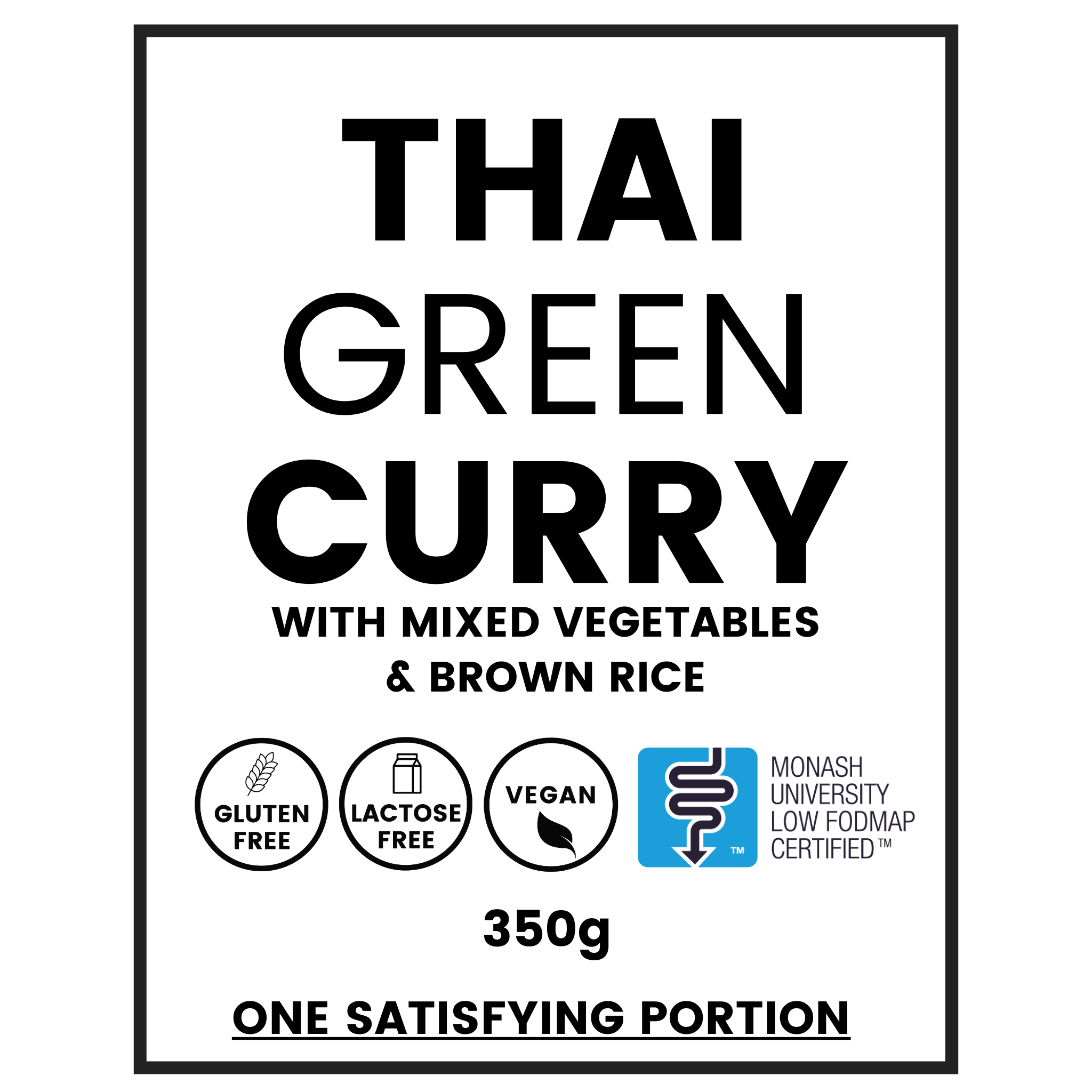 Low fodmap thai green curry sales