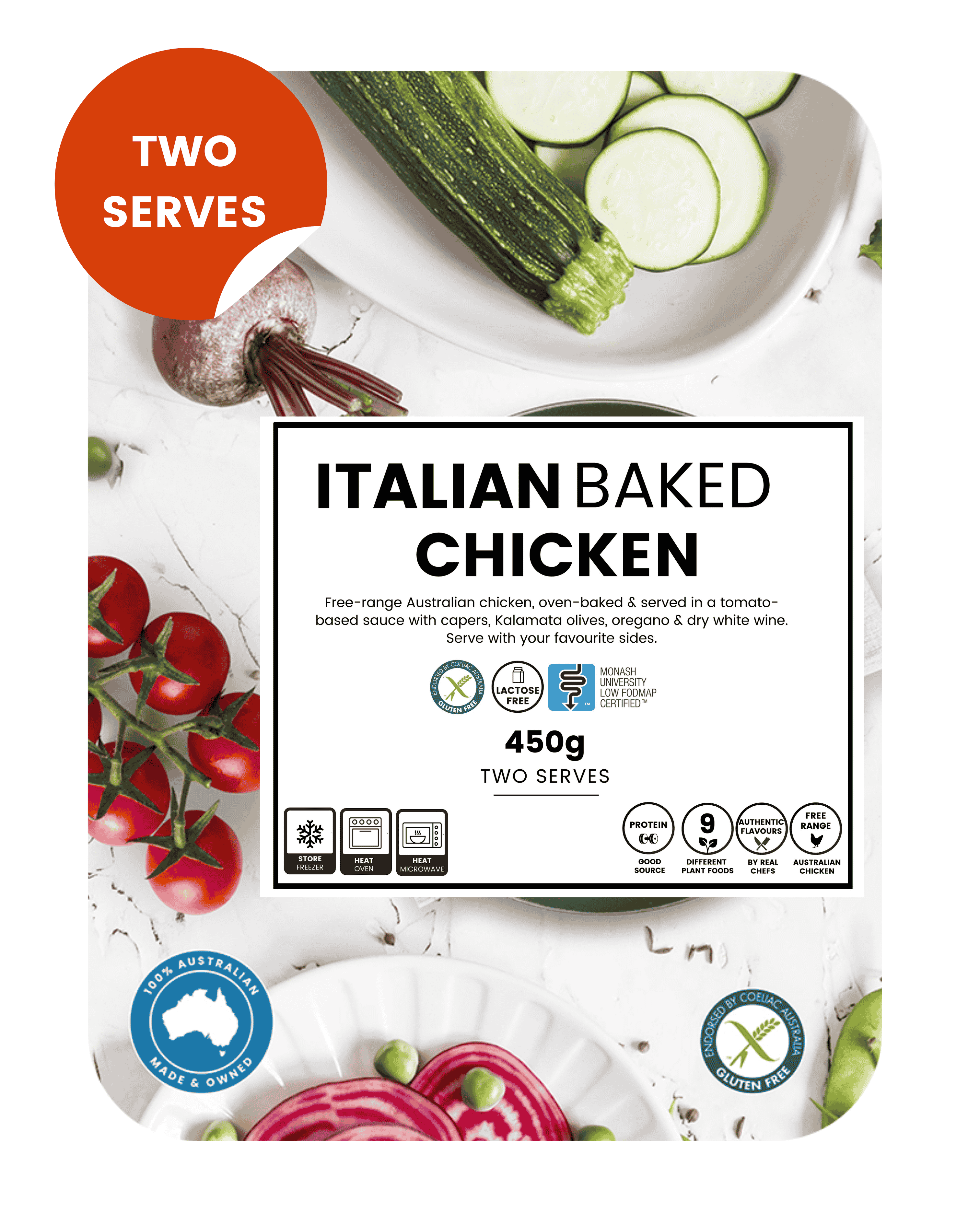 Italian Baked Chicken Share Pack