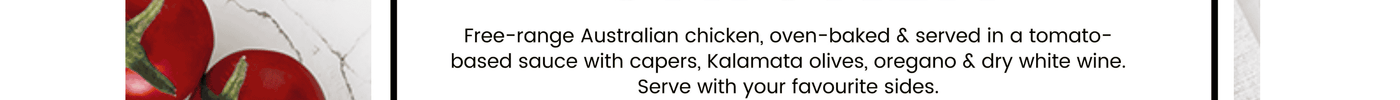 Italian Baked Chicken Share Pack