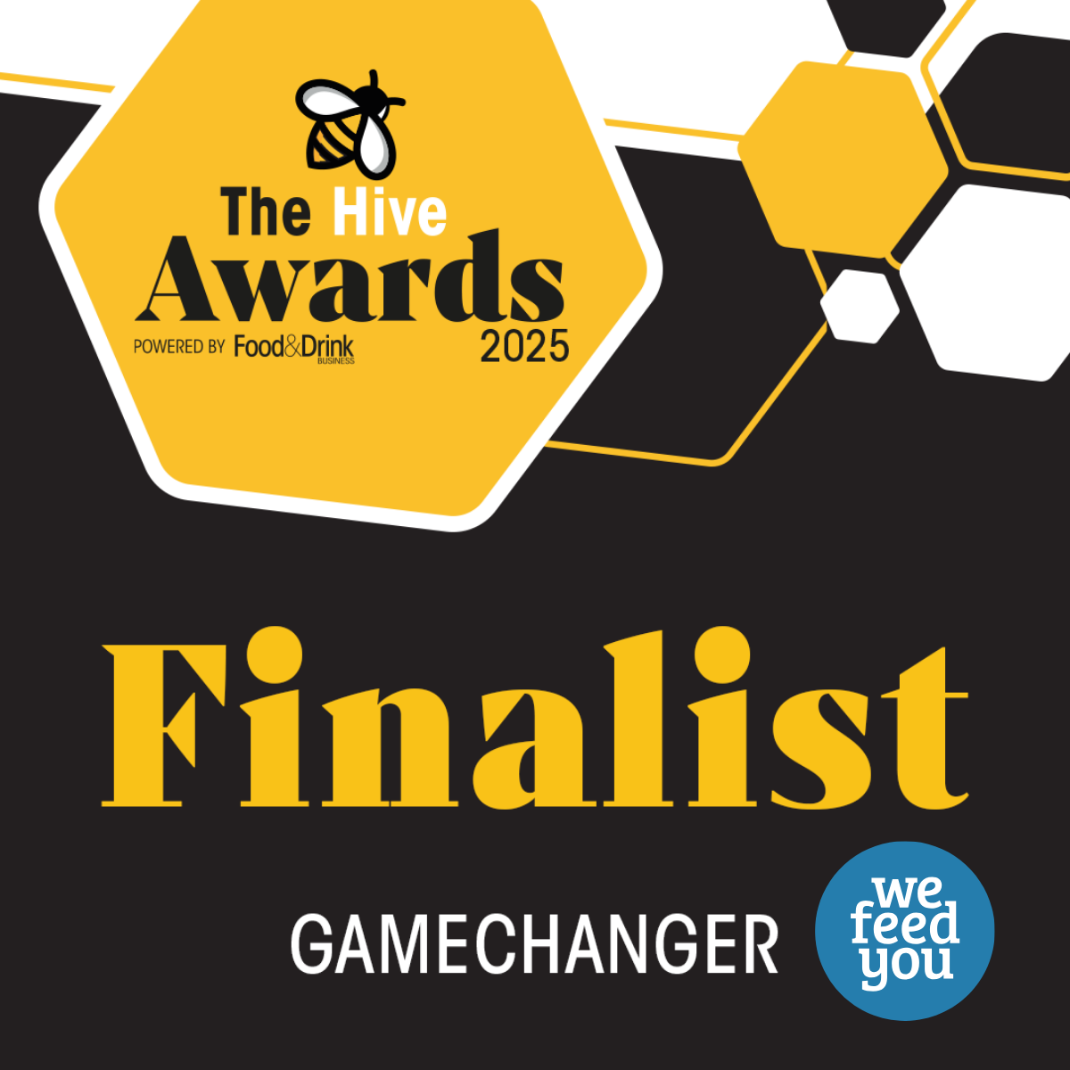 We Feed You Named Finalist in the 2025 HIVE Food & Drink Awards
