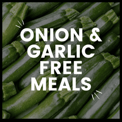 Onion and garlic free ready meals. Also gluten free