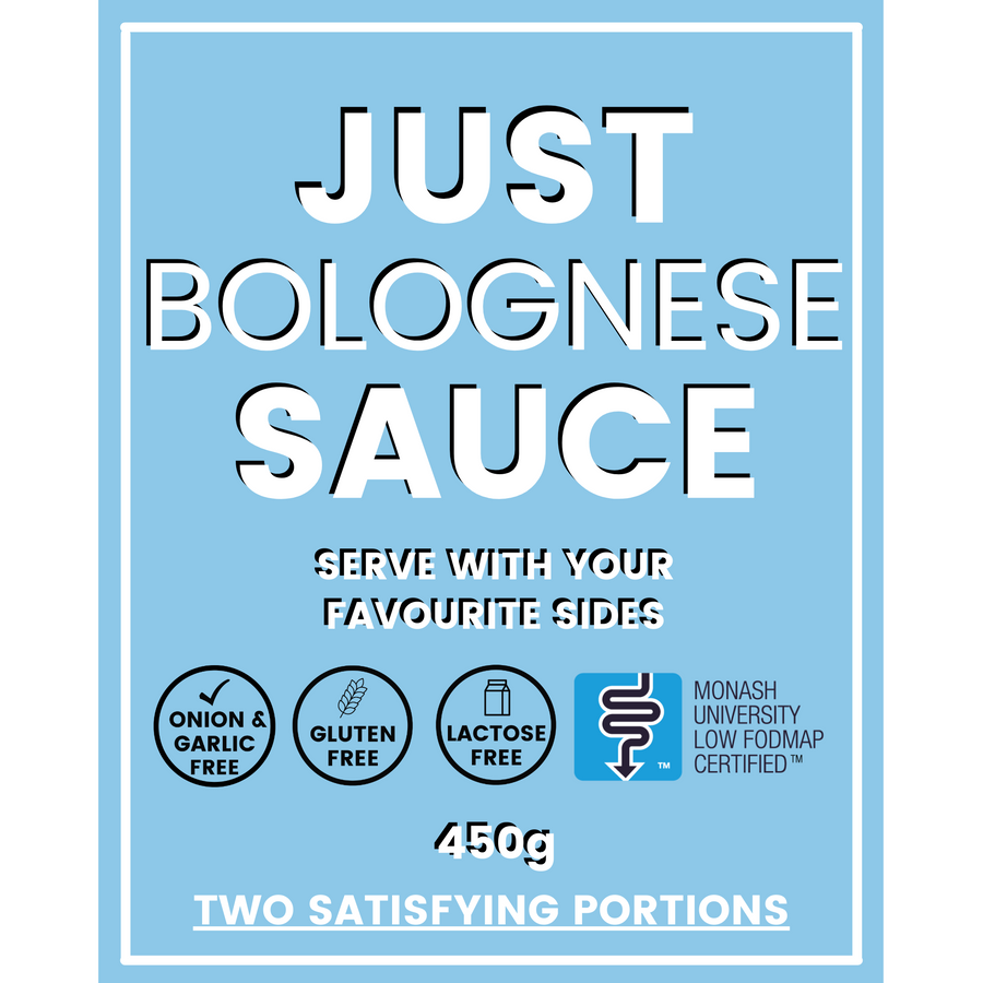 JustBologneseSauceWeFeedYouServesTwo.GlutenFree_LowFODMAP_LactoseFree