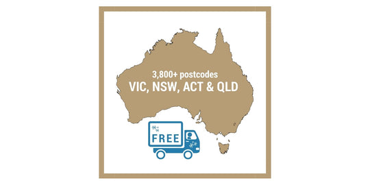 We deliver to over 3,800 postcodes across Australia
