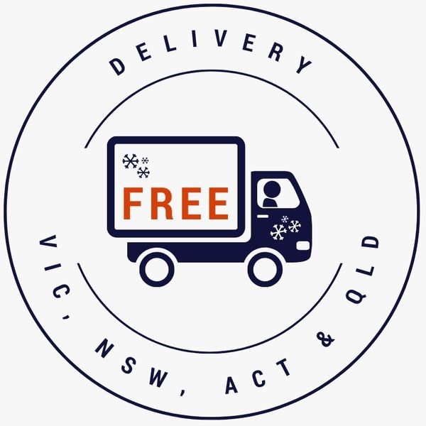 Free delivery NSW, VIC, ACT, QLD