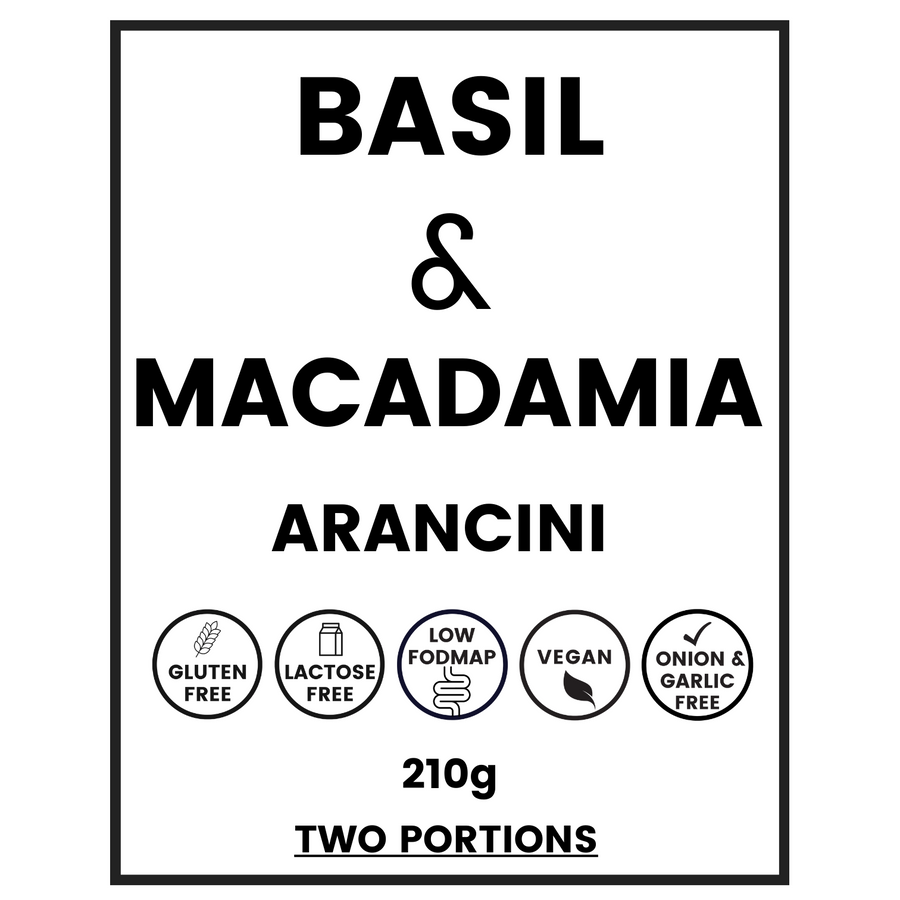 Arancini: Basil And Macadamia