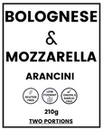 Arancini - Beef Bolognese And Mozzarella