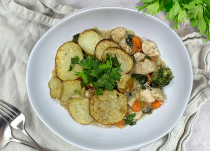 Chicken Pie w/ Potatoes