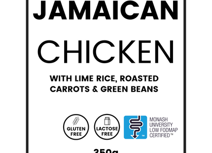 JamaicanChickenw_LimeRice_RoastedCarrots_GreenBeans.GlutenFree_LowFODMAP_LactoseFree.ByWeFeedYou