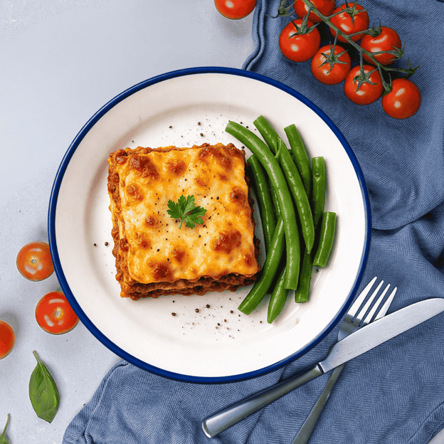 Nonna’s Lasagne with green beans is gluten free and Low FODMAP certified. Onion and garlic free, and endorsed by Coeliac Australia.