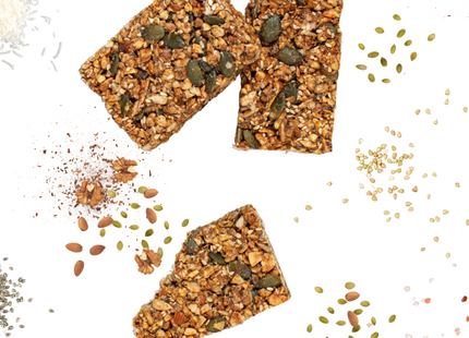 Nutty, Seedy Granola Bars