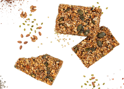 Nutty, Seedy Granola Bars