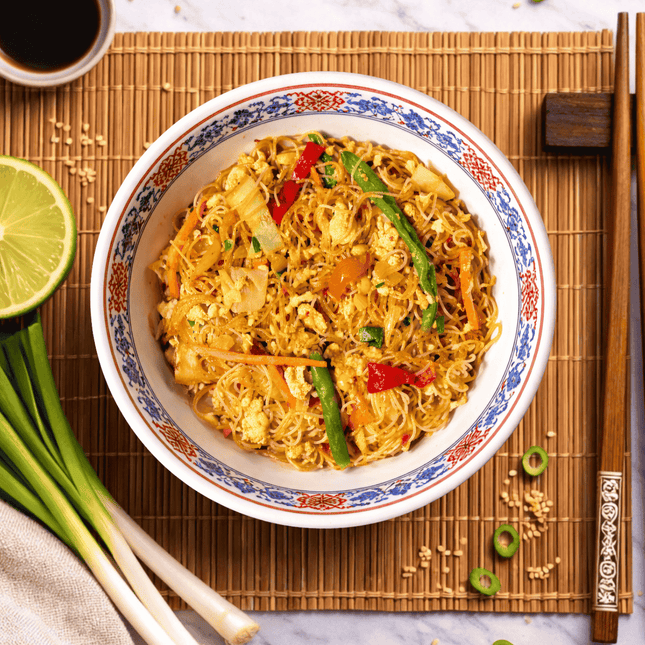 Singapore Noodles - Vegetarian