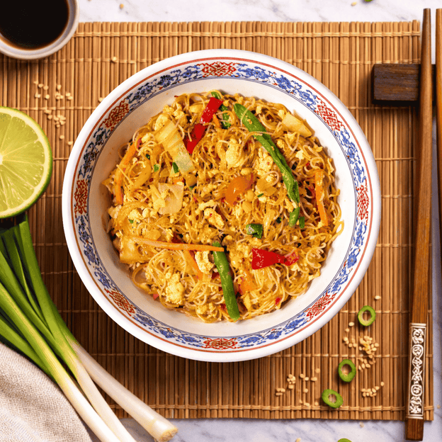 Singapore Noodles - Vegetarian