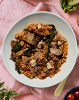 Tofu and Mushroom Bolognese