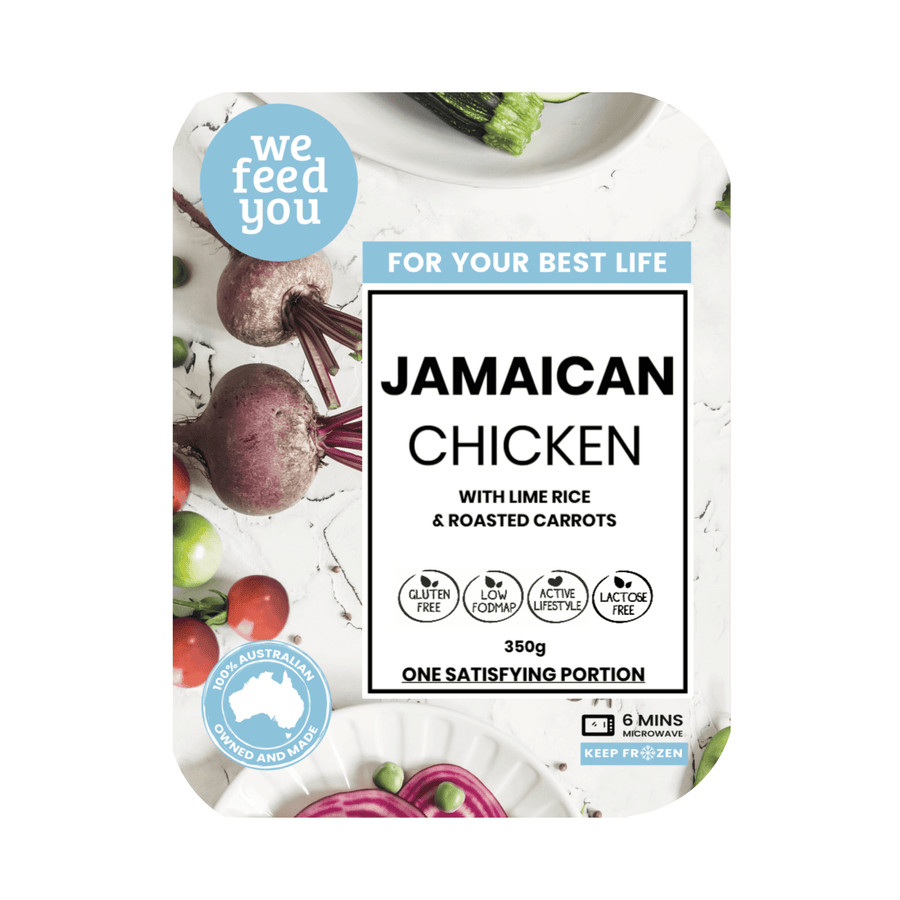 Jamaican Chicken 350g. Low FODMAP, gluten free, lactose free by We Feed You