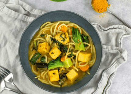 Tofu Laksa and Noodles 380g. GLuten free, vegan, low FODMAP, lactose free